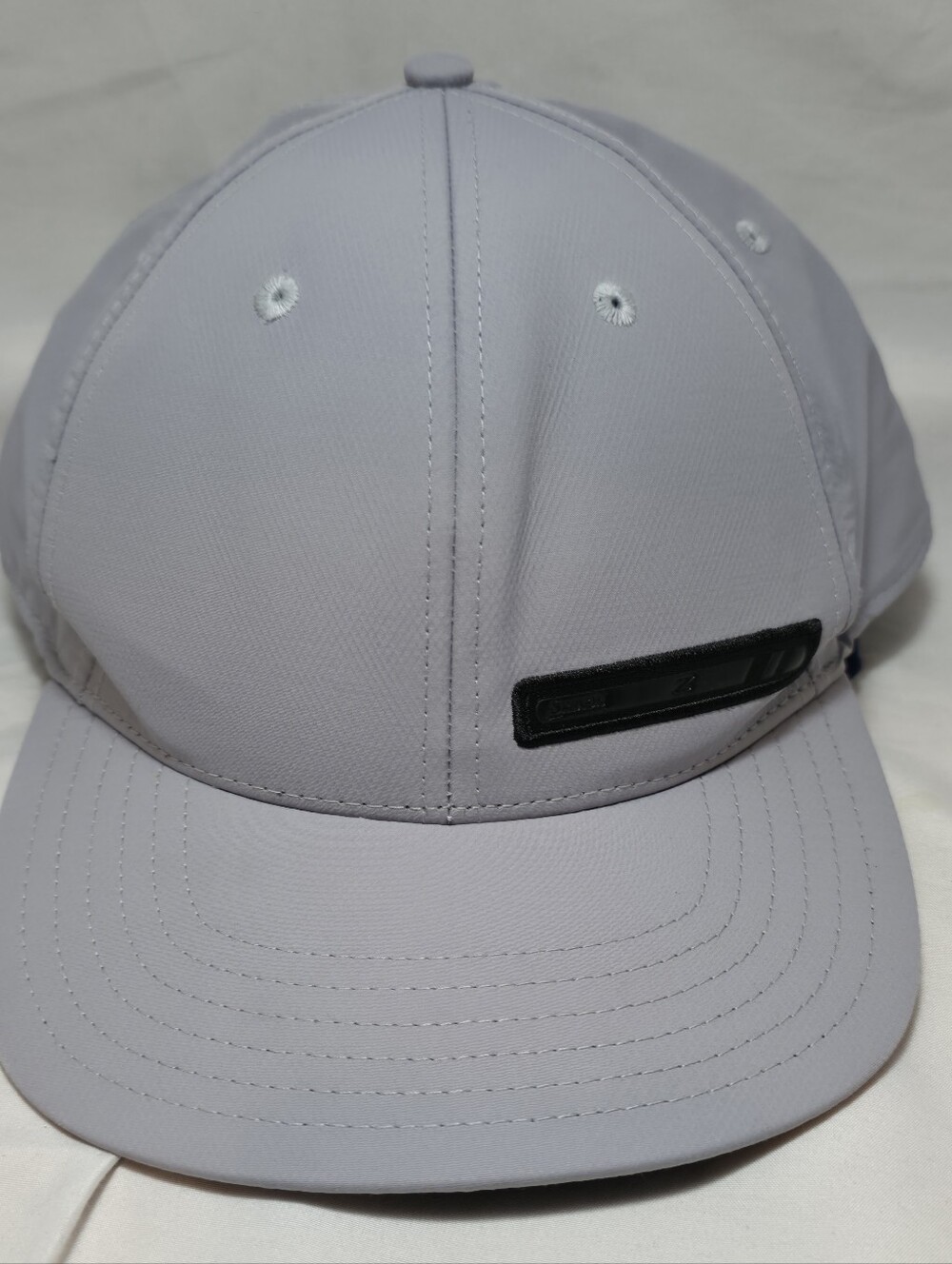 Men's Light Gray Srixon Polyester Snapback Golf Hat